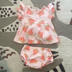 Carter’s Watermelon Top and Bottoms (6m)
